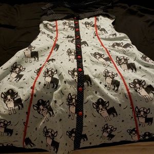 Sourpuss Pinup Sleeveless Sailor Dog Dress